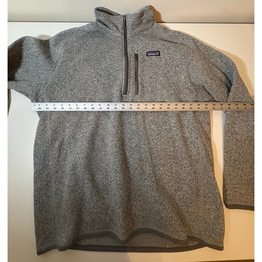 Patagonia Men's Quarter Zip Fleece Pullover | Gray | XL